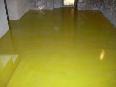 Pavimenti in Resina Spatolati per interni in Sicilia