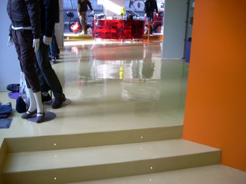 Pavimenti in Resina Spatolati per interni in Sicilia