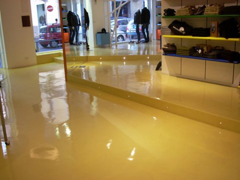 Pavimenti in Resina Spatolati per interni in Sicilia