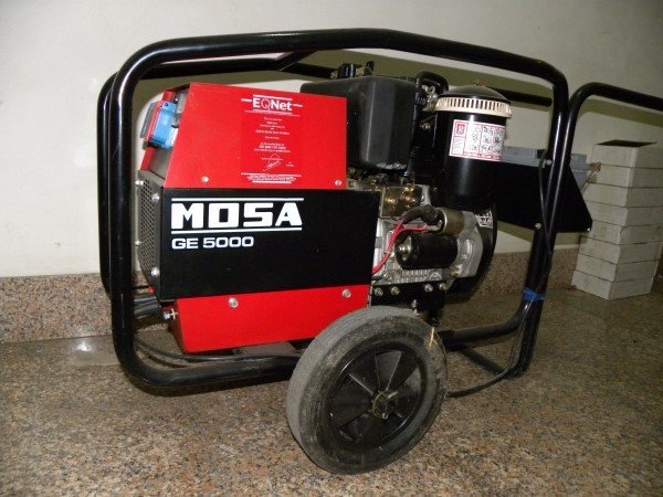GRUPPO  ELETTROGENO - SICILIA - TRAPANI - ALCAMO MOSA GE 5000