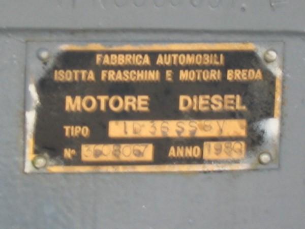 GRUPPO ELETTROGENO - SICILIA - TRAPANI - ALCAMO ISOTTA FRASCHINI ID 36SS8V