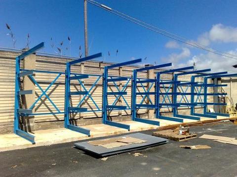 SCAFFALATURA  INDUSTRIALE CANTILEVER  MONOFRONTE/BIFRONTE