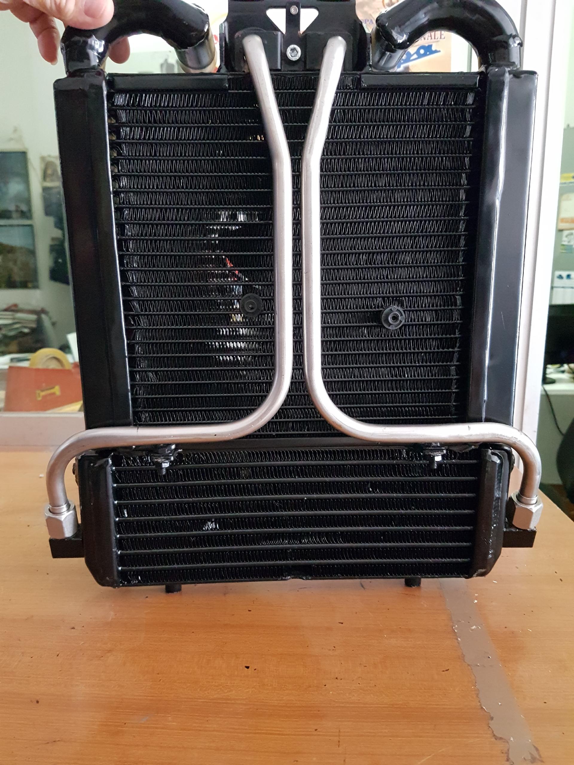 Radiatore moto Harley Davidson