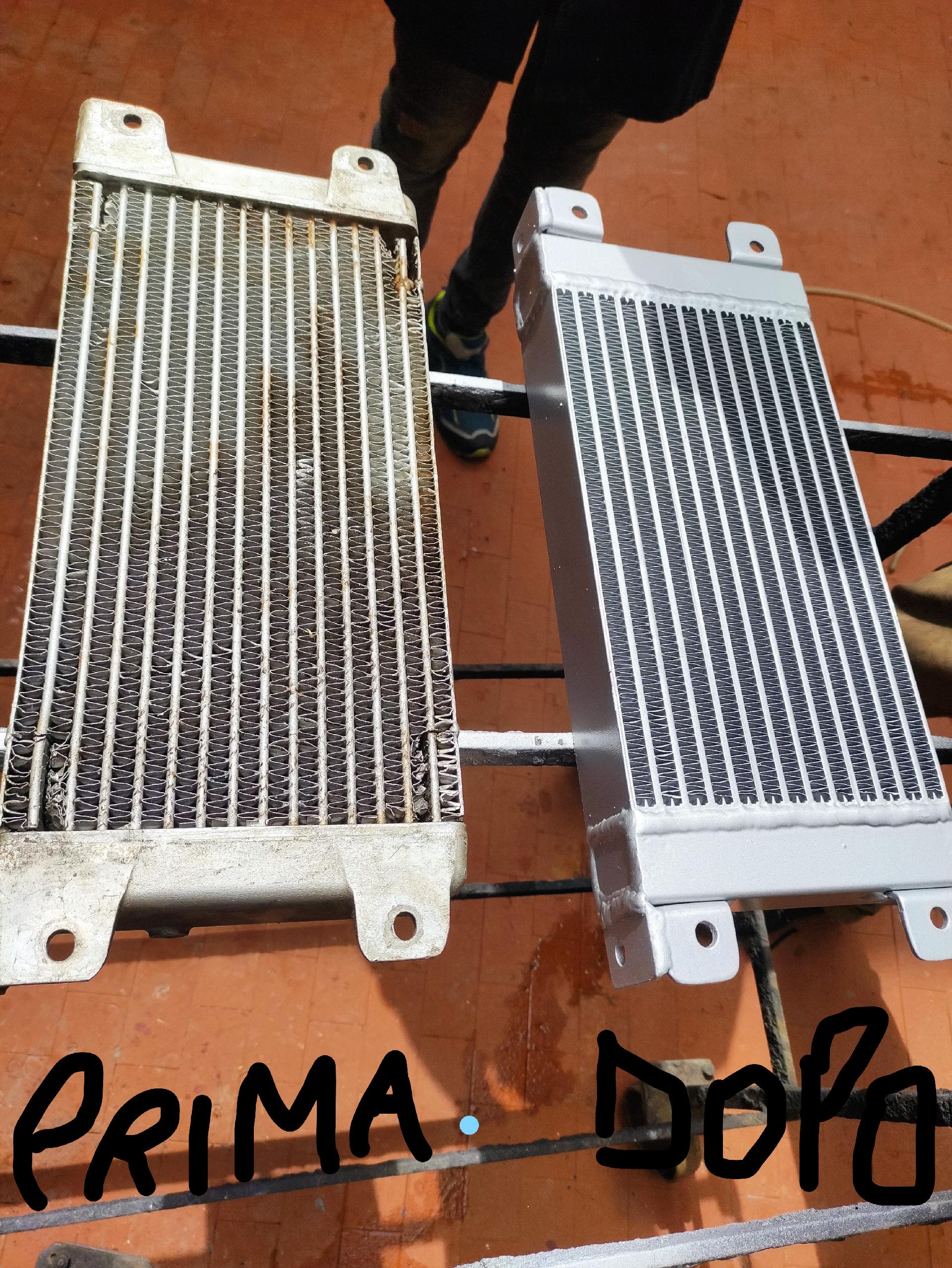 RADIATORE OLIO SAME TRATTORE EXPLOR 105 Prima Serie  DAUZER AGROFARY 420 TB
