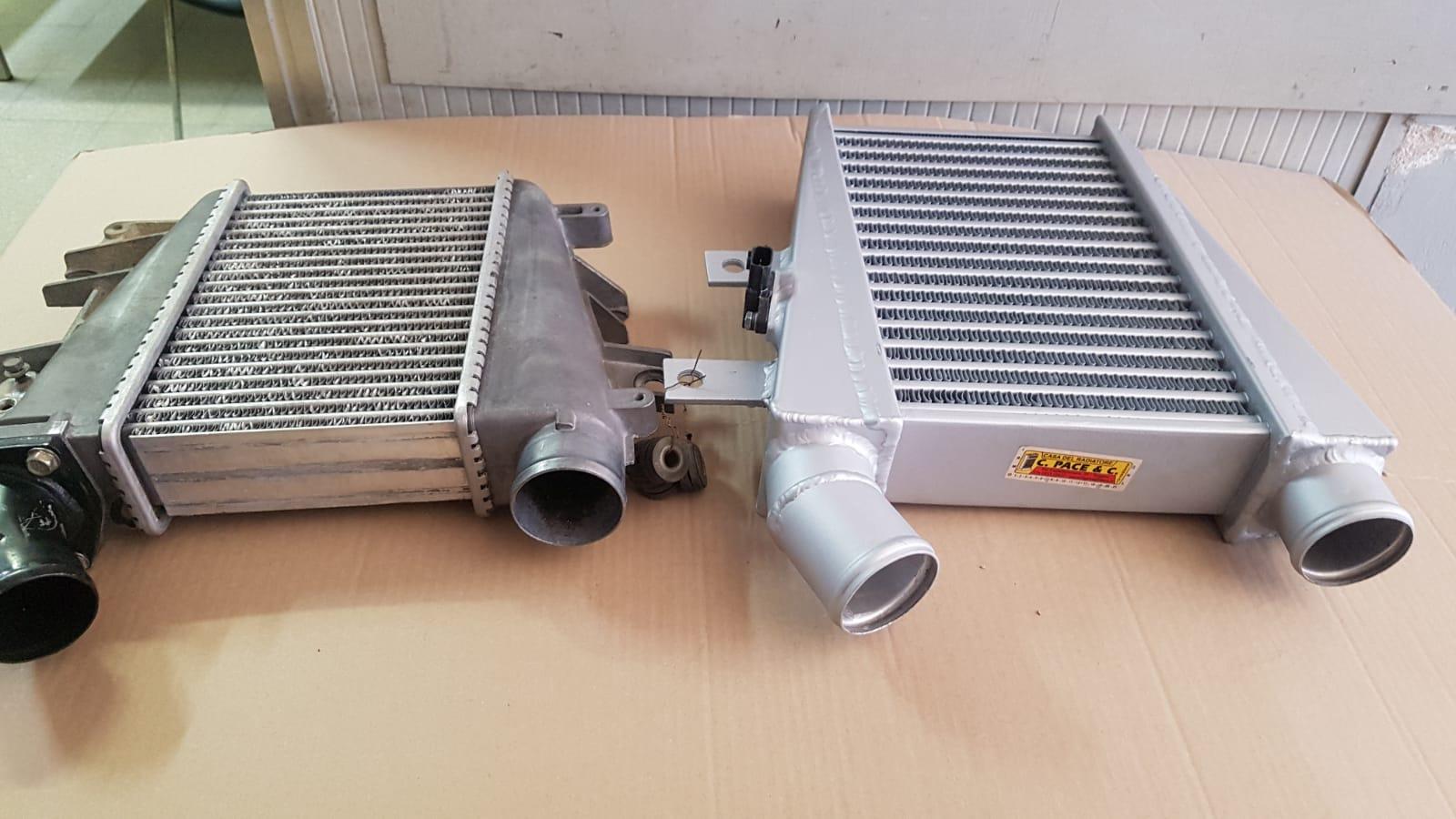 INTERCOOLER MAGGIORATO INTERCOOLER LAVORO FATTIBILE PER QUALSISASI MODELLO SU RICHIESTA