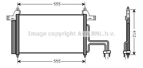 Condensatore/ Climatizzatore FIAT STILO JTD