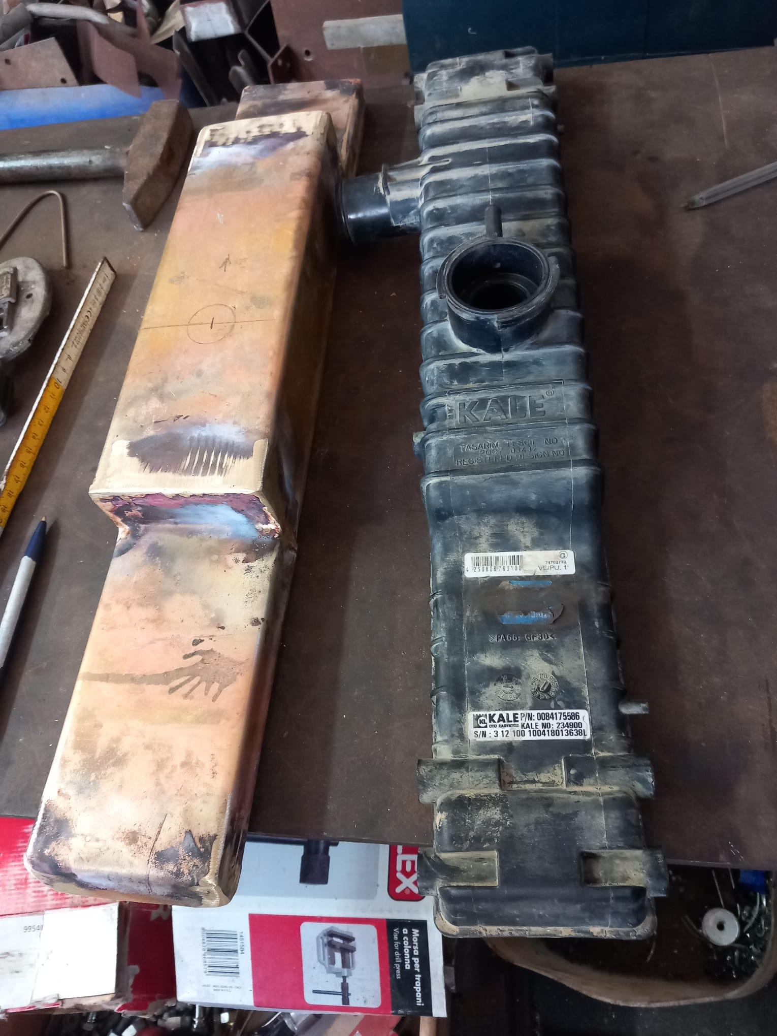 RADIATORE ACQUA NEW HOLLAND TD 50.50