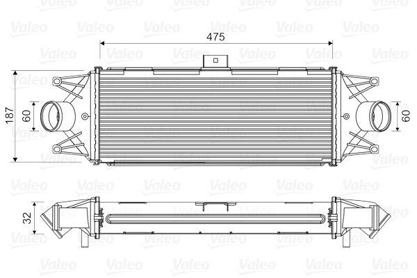 Intercooler IVECO  NEw DAILY IV SERIE 2.8 D/TD
