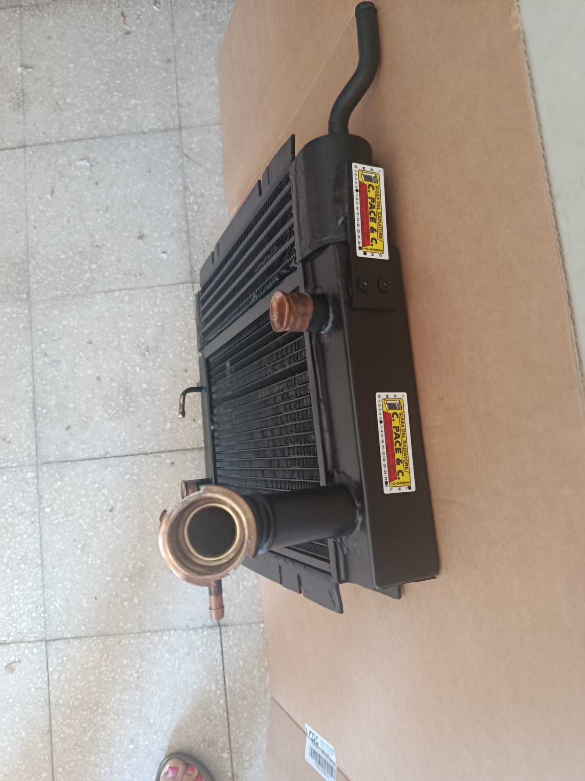 RADIATORE ACQUA YANMAR B 15--3