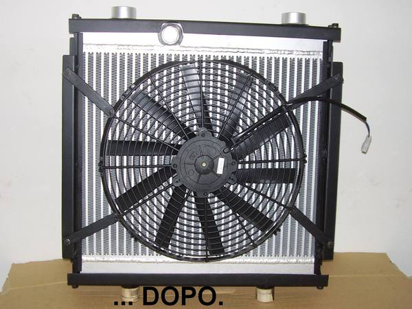 Costruzione Radiatore olio MIETITREBBIA  LAVERDA 3550