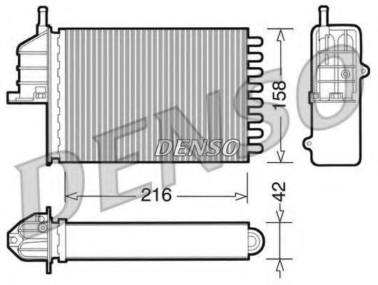 Radiatore di riscaldamento FIAT Seicento