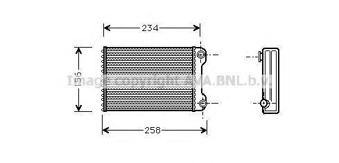 Radiatore di riscaldamento FIAT DOBLO'