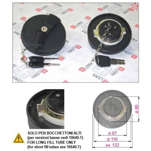 TAPPO PER SERBATOIO CARBURANTE IVECO/FIAT /OM DAF/  VOLVO / R.V.I