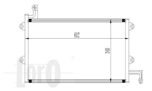 Condensatore VW GOLF III SERIE IV SERIE 1.9 TDI