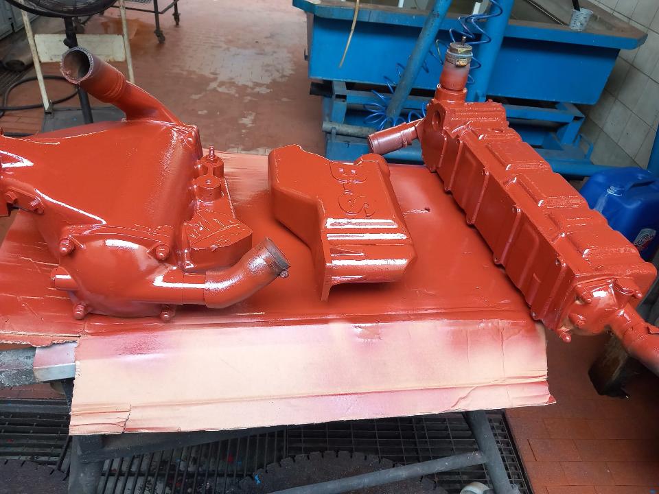 INTERCOOLER BARCA Motore SISU SCAMBIATORE; INTERCOOLER ; COLLETTORE DI SCARICO