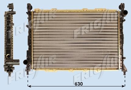 Radiatore Acqua Motore ALFA ROMEO 145- 146 BENZINA