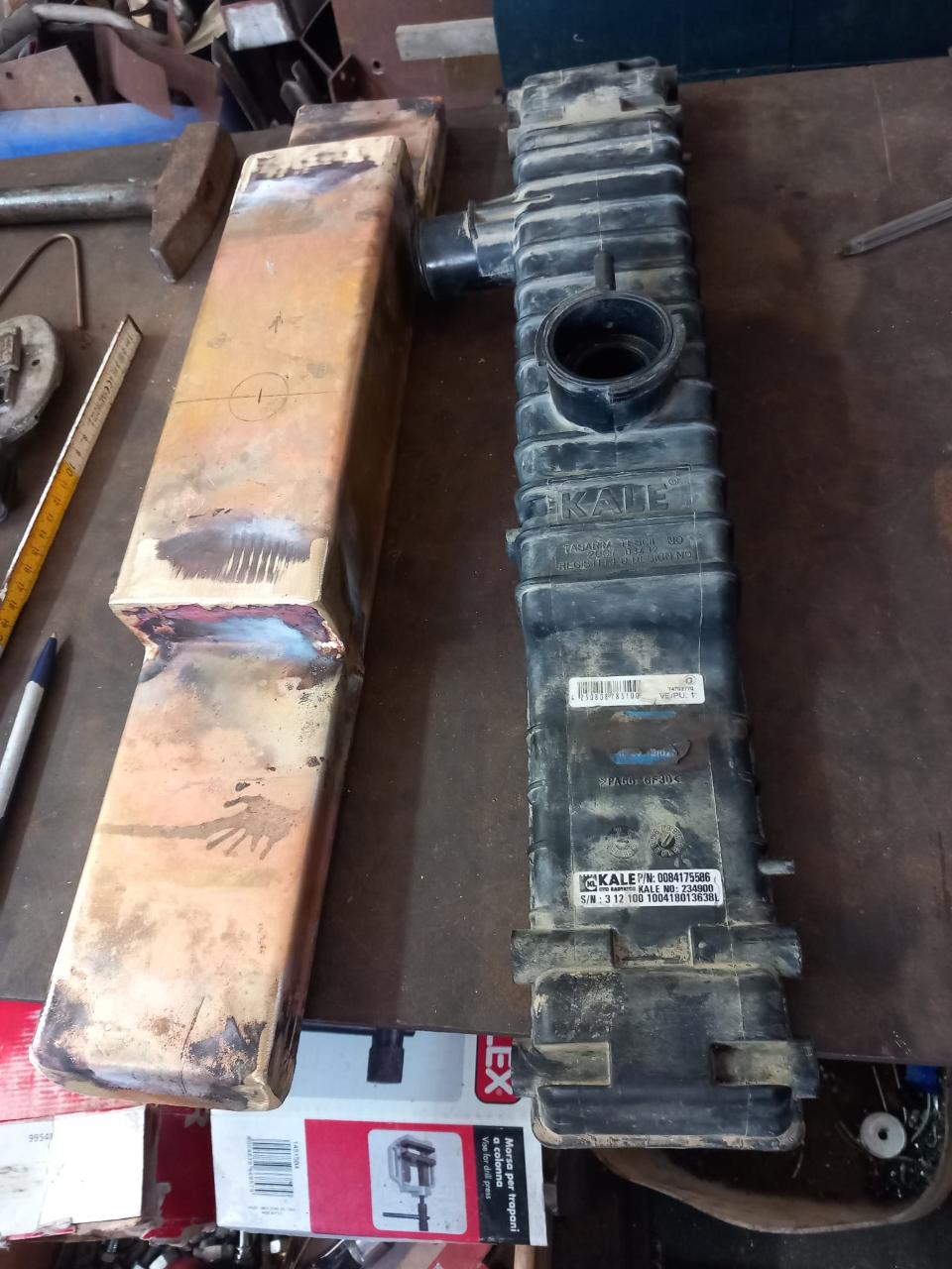 RADIATORE ACQUA NEW HOLLAND TD 50.50