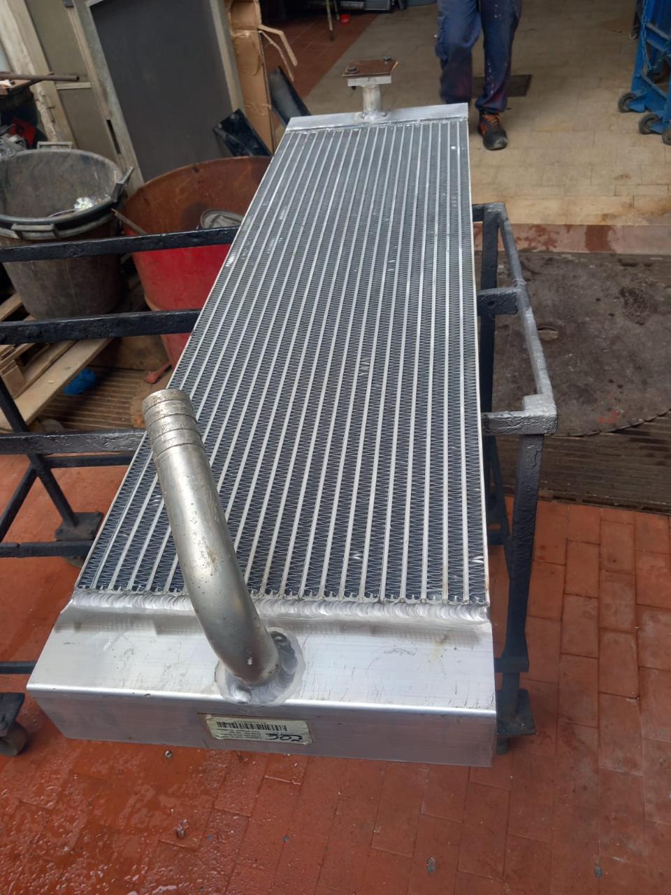 RADIATORE OLIO ESCAVATORE CASE CX 130 D