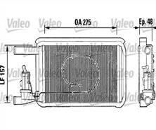 Radiatore di riscaldamento IVECO 190.42 TURBO TECH