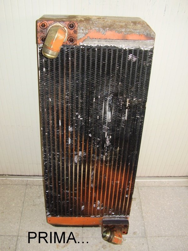 Costruzione Radiatore ad Olio FIAT HITACHI