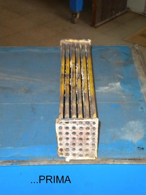 Costruzione Radiatore olio CATERPILLAR IT 12