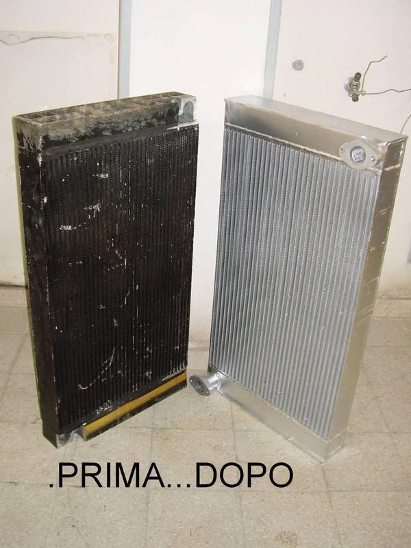 Costruzione Radiatore olio Fiat  Fe 40