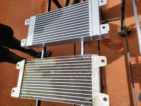 RADIATORE OLIO SAME TRATTORE EXPLOR 105 Prima Serie  DAUZER AGROFARY 420 TB