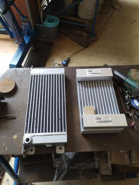 RADIATORE OLIO SAME TRATTORE EXPLOR 105 Prima Serie  DAUZER AGROFARY 420 TB