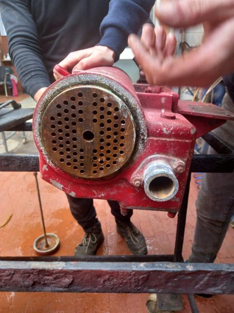 Scambiatore di Calore Motore IVECO AIFO Motore marino ( PER BARCA)