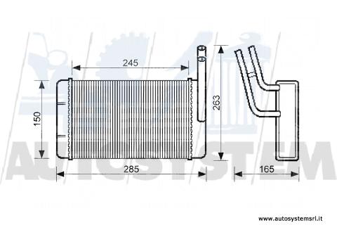 Riscaldamento FORD TRANSIT III/IV SERIE MK3