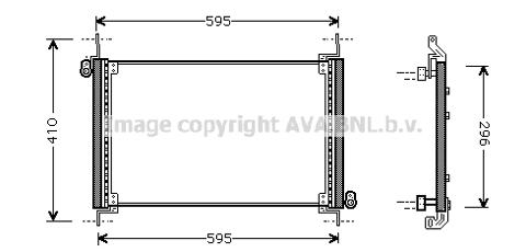 Condensatore/ Climatizzatore FIAT BRAVO-BRAVA- MAREA