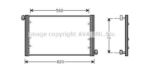 Condensatore/ Climatizzatore FIAT MULTIPLA