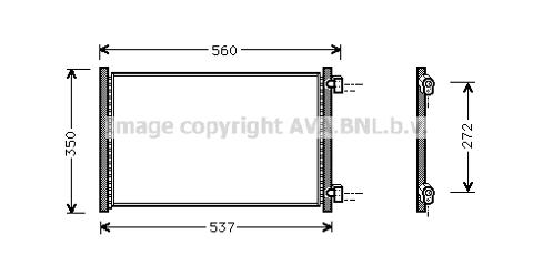 Condensatore/ Climatizzatore FIAT PUNTO Seconda Serie JTD