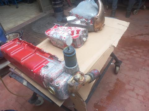 Scambiatore di Calore Motore SISU SCAMBIATORE; INTERCOOLER ; COLLETTORE DI SCARICO