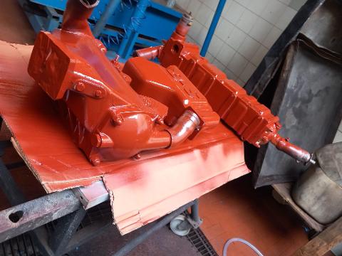 Scambiatore di Calore Motore SISU SCAMBIATORE; INTERCOOLER ; COLLETTORE DI SCARICO