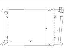 adiatore Acqua Motore VW GOLF I serie