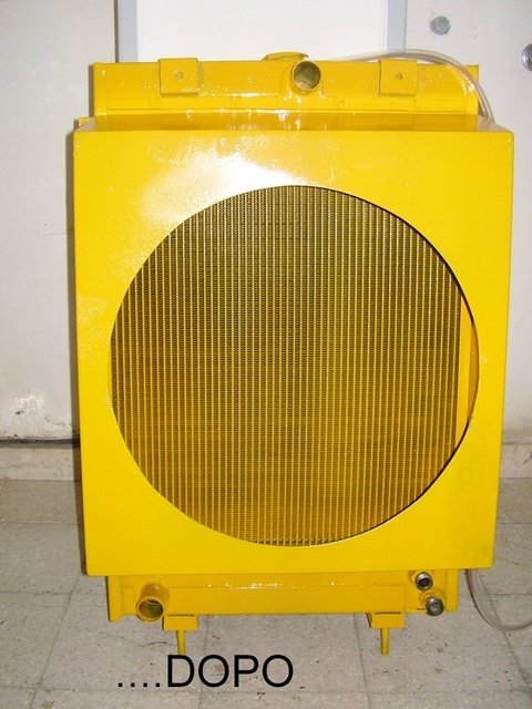 Costruzione Radiatore Acqua KOMATSU