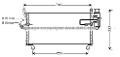 Condensatore/ Climatizzatore FIAT PUNTO Prima Serie 90