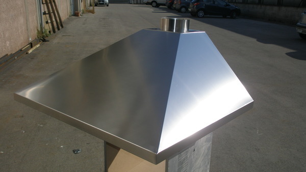 Cappe in acciaio inox ETNAINOX