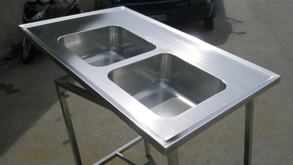 Top in acciao inox ETNAINOX