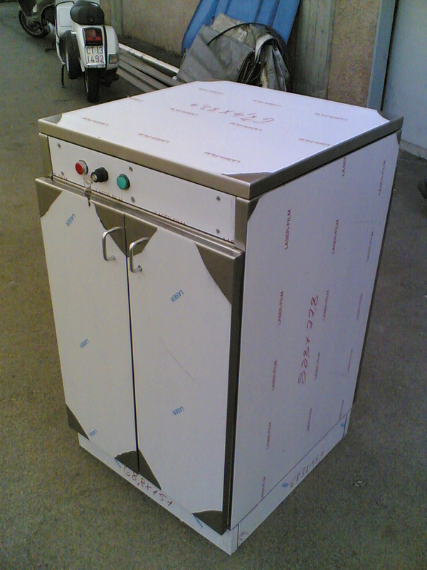 Modulo Passasporco in acciaio inox ETNAINOX