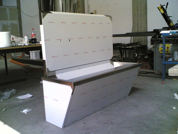 Lavabo per chirurgo in acciaio inox ETNAINOX