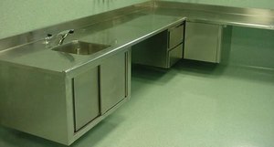 Stainless steel furniture for operating rooms ETNAINOX