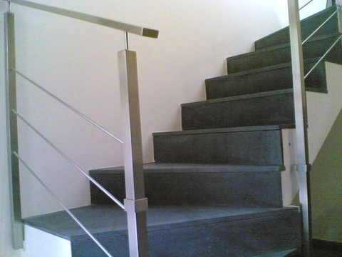 Scale e ringhiere in acciaio inox - 1 ETNAINOX