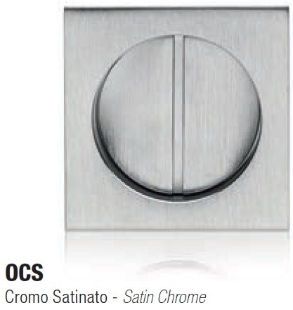 Serratura Tubolare con manigliette quadrate con chiave per porte scorrevoli  SAB SERRATURE 2801 T25 OCL - Belpasso (Catania)