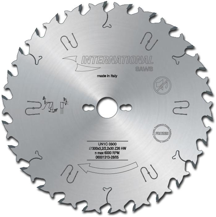 UN1C lama per taglio legni massicci International Saws UN1C