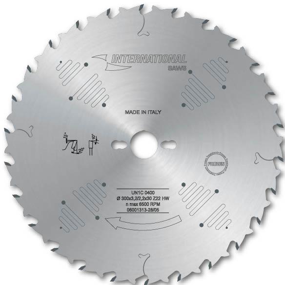 UG1C lama per taglio legni massicci standard International Saws UG1C