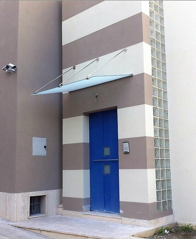 Pensiline in acciaio inox