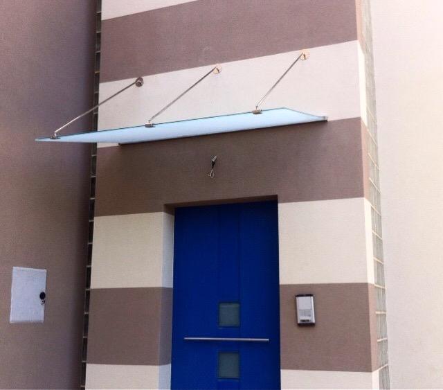 Pensiline in acciaio inox