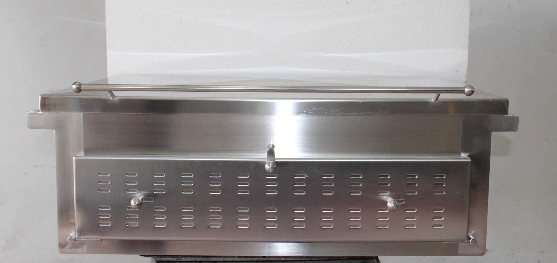 BARBECUE IN ACCIAIO INOX AISI 304 CON GRIGLIA fervin sas incasso e non